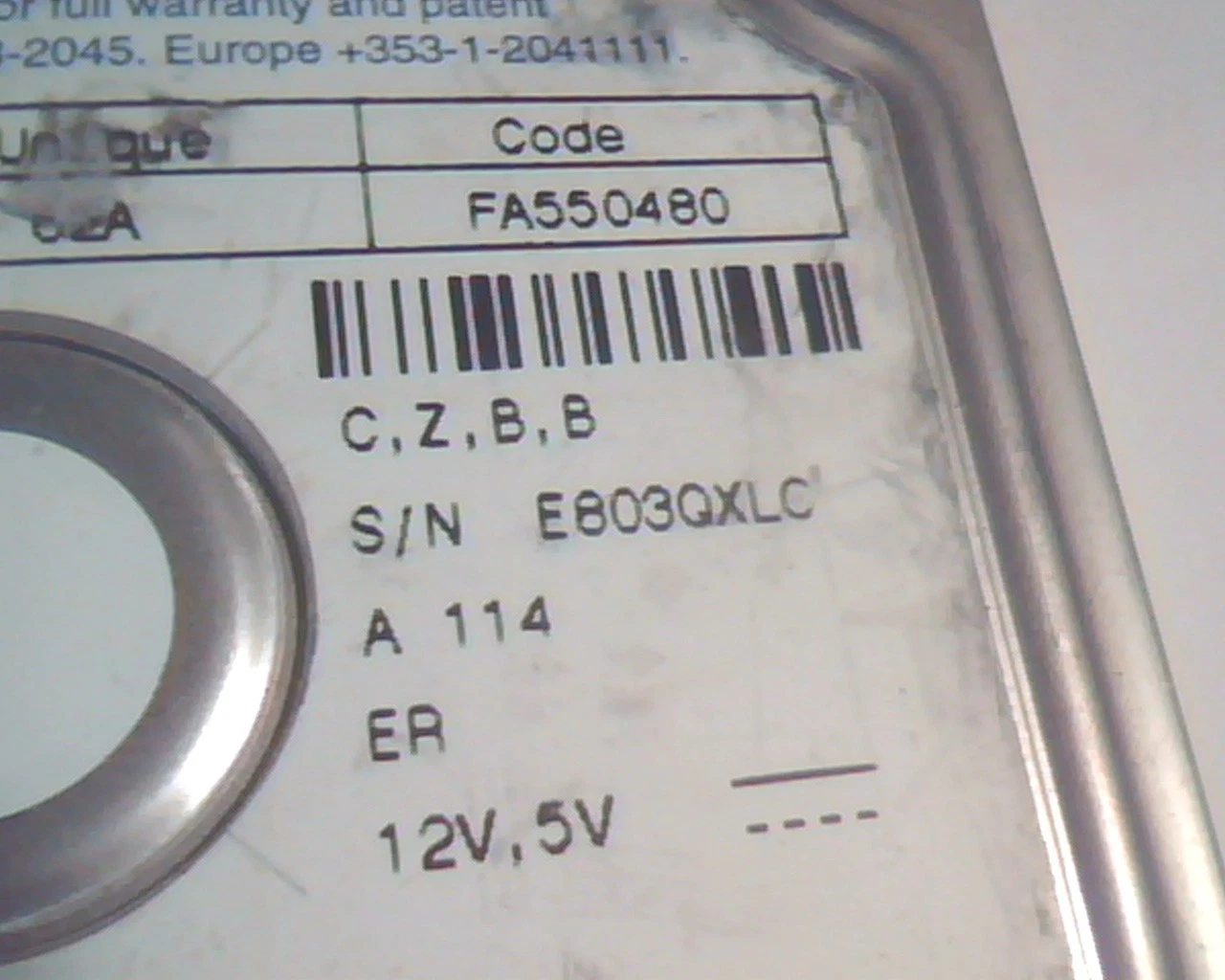 IDE Hard Disk Drive Maxtor 93652U8 08A 03A 02A FA550480 13OCT1999 - image 4