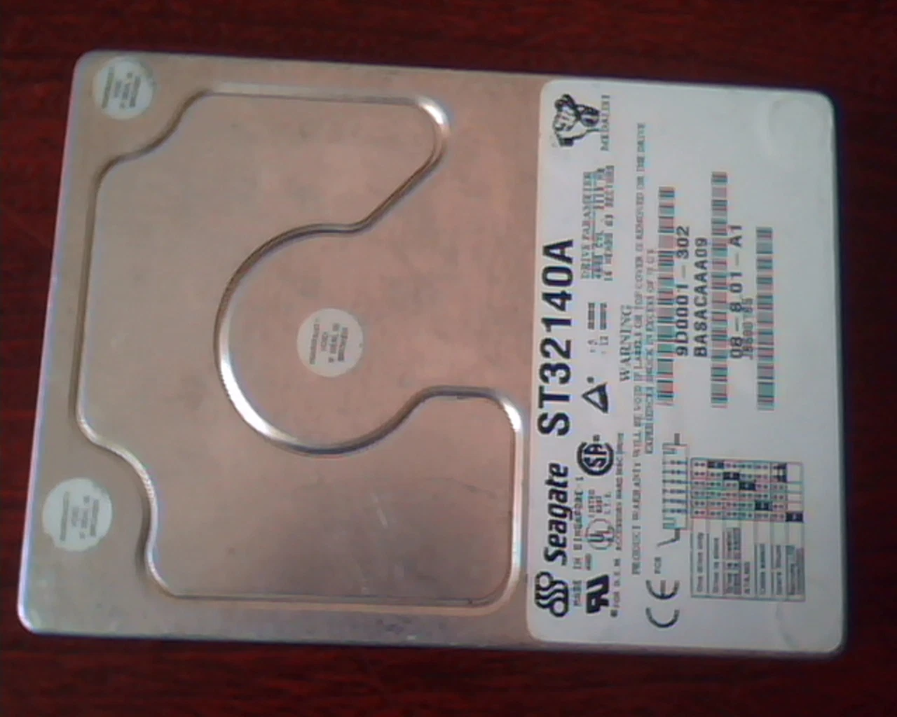 Hard Disk Drive IDE Seagate Medalist ST32140A 08-8.01-A1 9D0001-302