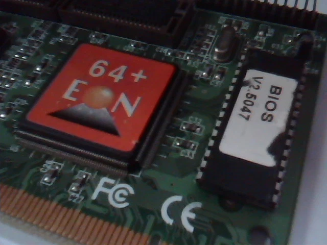 EON 64+ PCI Video Card 2MB DP521-4141-0299 V2.5047 BIOS - image 2