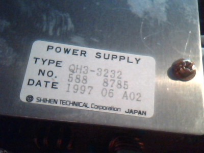 Calcomp TechJet 5500 - Power Supply QH3-3232 SHIHEN — image 3