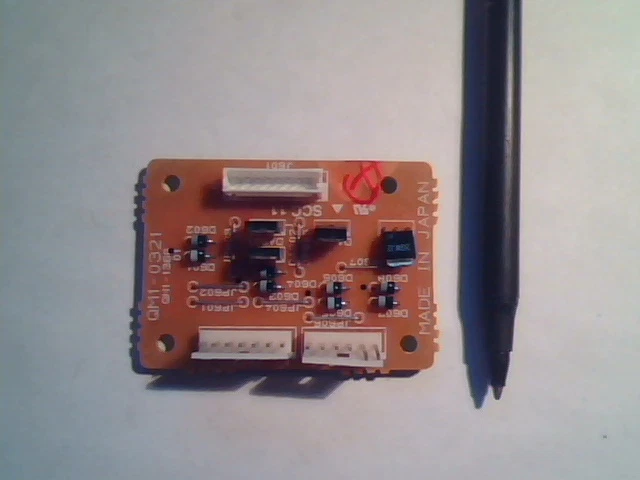 Calcomp TechJet 5500 - Driver Card SCC 11 QM1-0321 - image 3