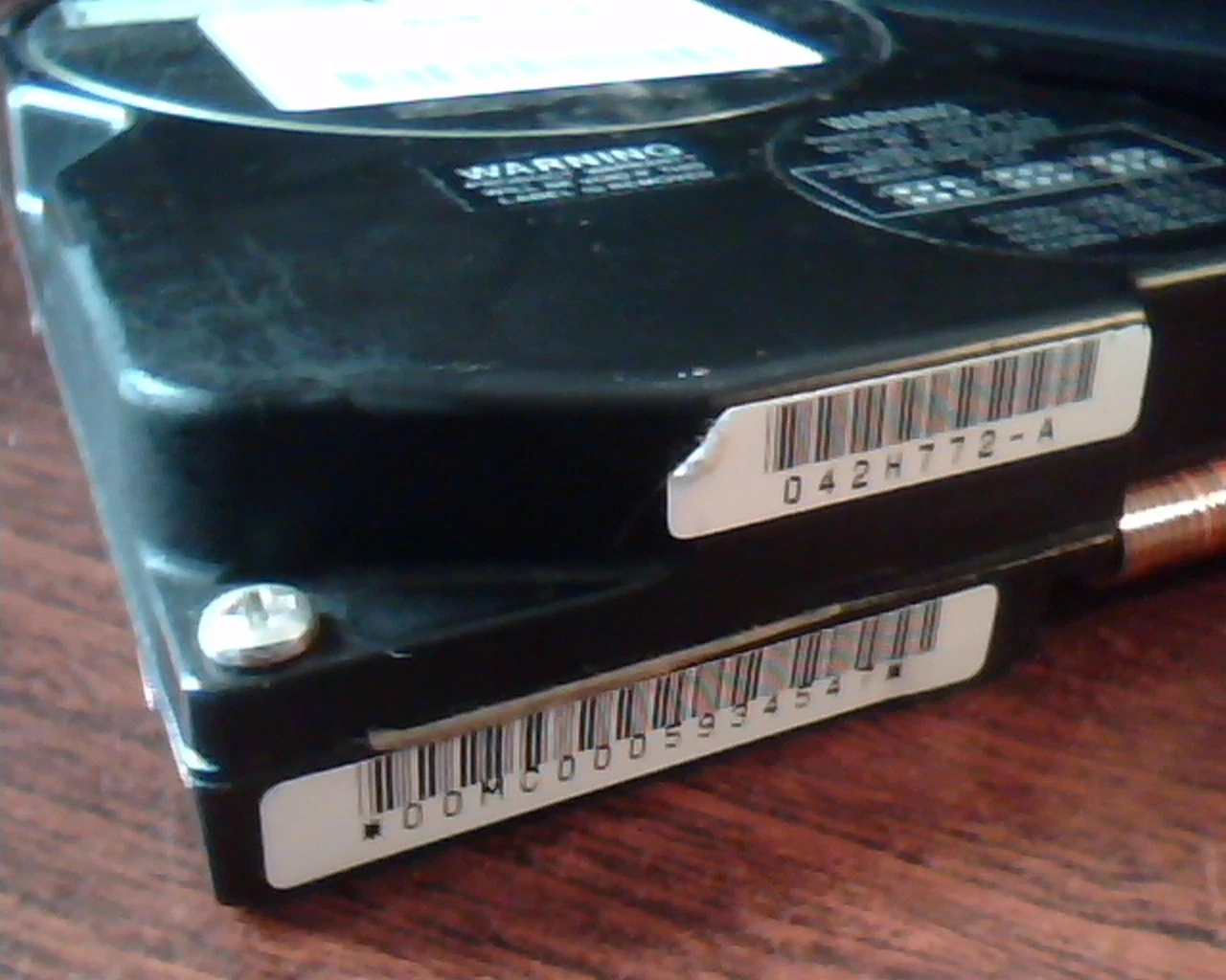 Hard Drive IDE Fujitsu Limited M1636TAU CAO1422-B321 JW 1997-07 702-5048 - image 3