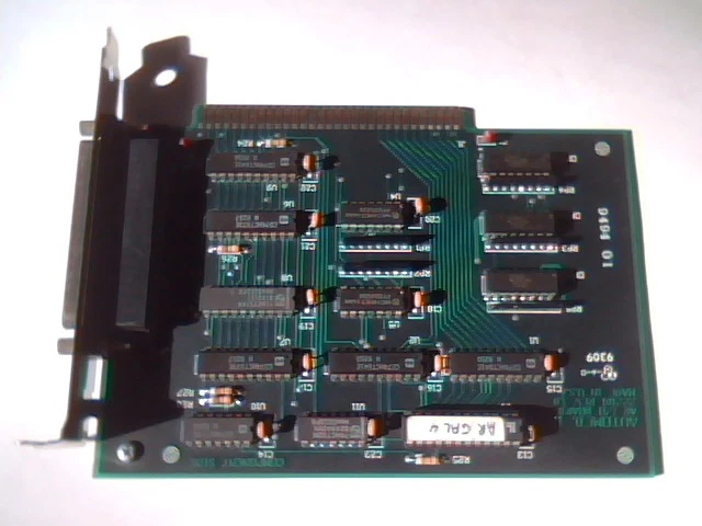 Automed AR I/O Board 222101 8-bit ISA IBM PC/XT/AT 1993