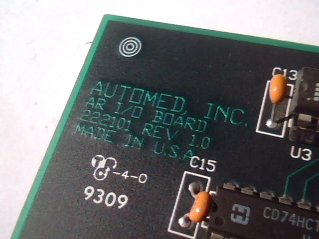 Automed AR I/O Board 222101 8-bit ISA IBM PC/XT/AT 1993 - image 2