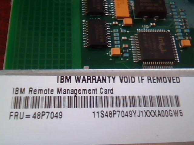 IBM C9520DB C9520 - Remote Management Card 48P7049 - image 3