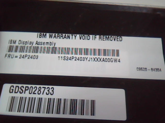 IBM C9520DB C9520 - Front Panel 24P2403 and C9520-67934 - image 6