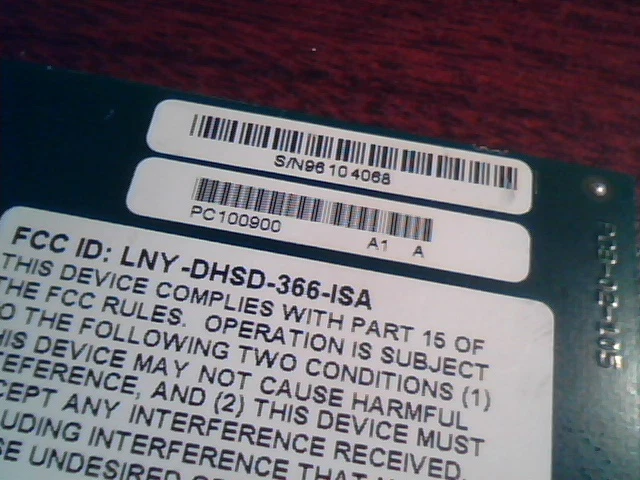 Promptus PC100900 PC 100900 ISA Card LNY-DHSD-366-ISA - image 5