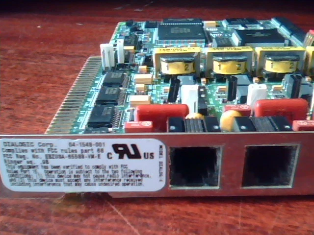 Dialogic Dialog/4 4-Port ISA Card 04-1548-001 Original - image 8