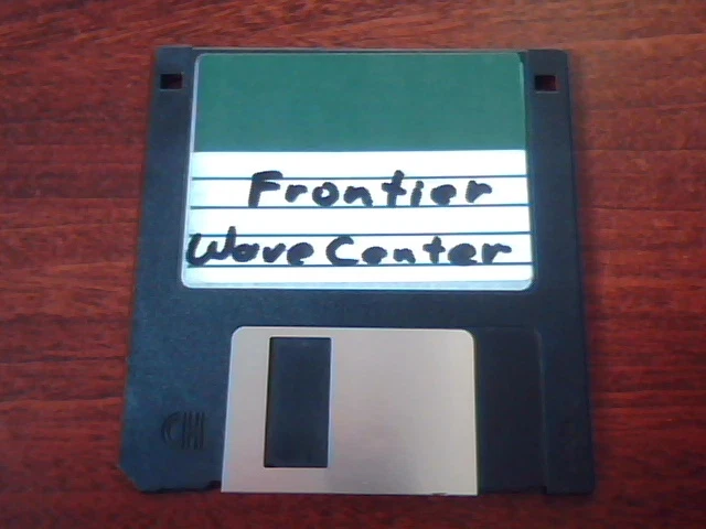Driver Floppy for Frontier WaveCenter Sound Card - Vintage