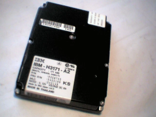 Hard Disk Drive IDE IBM-H3171-A2 171 MB 53G8702 54G0166 D43146