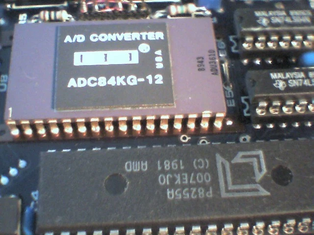 GE Fanuc STD-Z80 ST4033 Motor Controller card 56pin Burr Brown A/D ADC84KG-12 - image 4