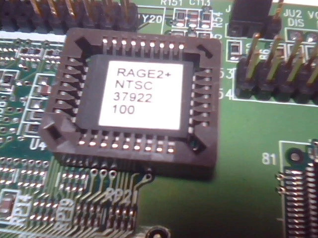 ATI 3D Rage II+DVD NTSC TV-OUT 4MB PCI Video Graphics Card 109-37900-10 Svideo - image 5