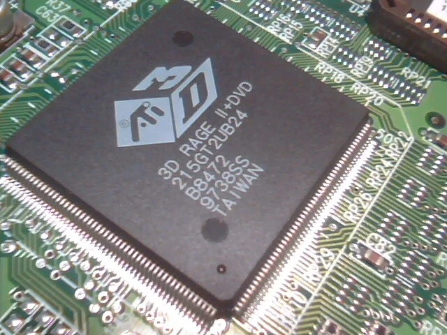 ATI 3D Rage II+DVD NTSC TV-OUT 4MB PCI Video Graphics Card 109-37900-10 Svideo - image 6