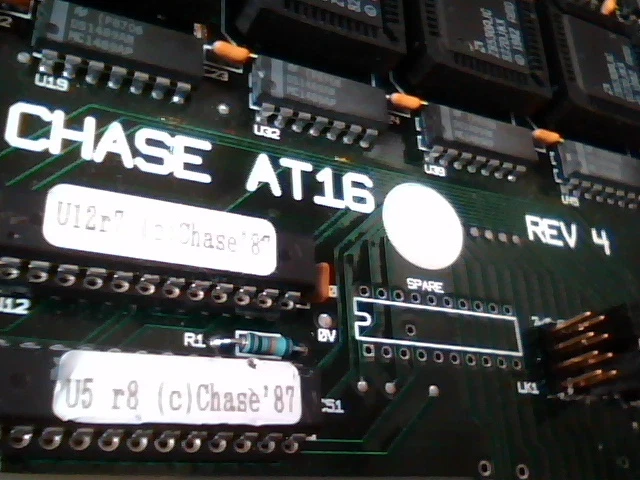 Chase AT16 Rev4 16-Line Serial Multiplxer Card ISA TX16 - image 3