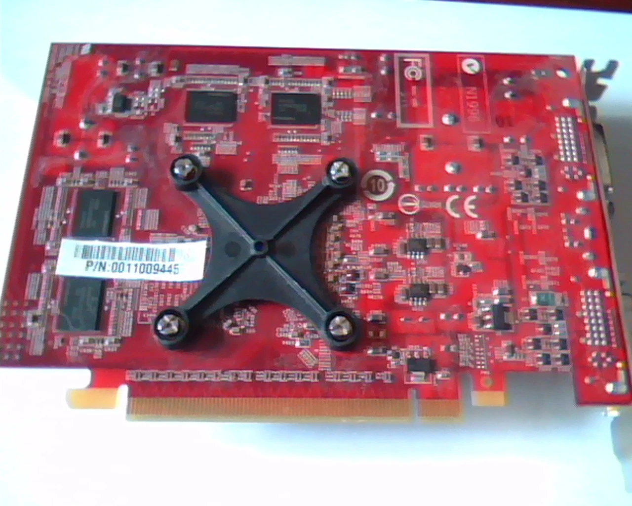 PCI-E video card V099 Ver 2.0 ATI Radeon 2600XT 109-B14831-00A Dual DVI 43C0261 - image 5