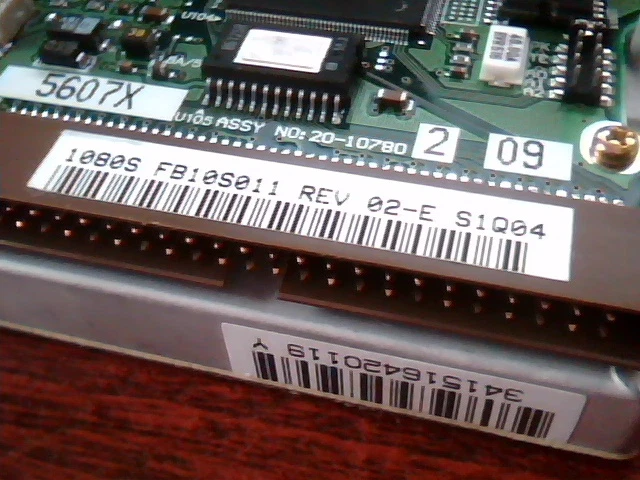 Hard Disk Drive Quantum Fireball FB10S011 HDD Rev 02-E 1080S S1Q04 - image 2