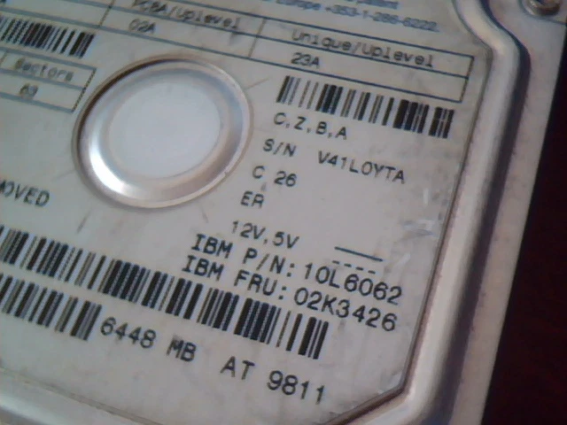 Hard Disk Drive Maxtor 90640D4 IBM 10L6062 HDD 02K3426 ✅TESTED - image 3