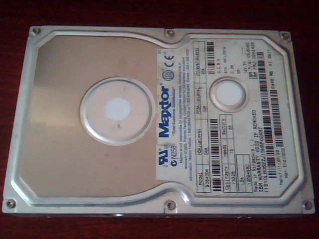 Hard Disk Drive Maxtor 90640D4 IBM 10L6062 HDD 02K3426 ✅TESTED - image 4