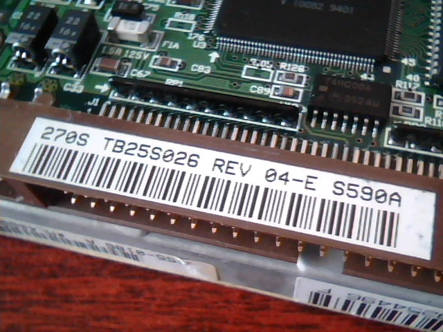 Hard Disk Drive SCSI Quantum ProDrive LPS 270S TB25S026 04-E 655-0186-A 655-0186 - image 3