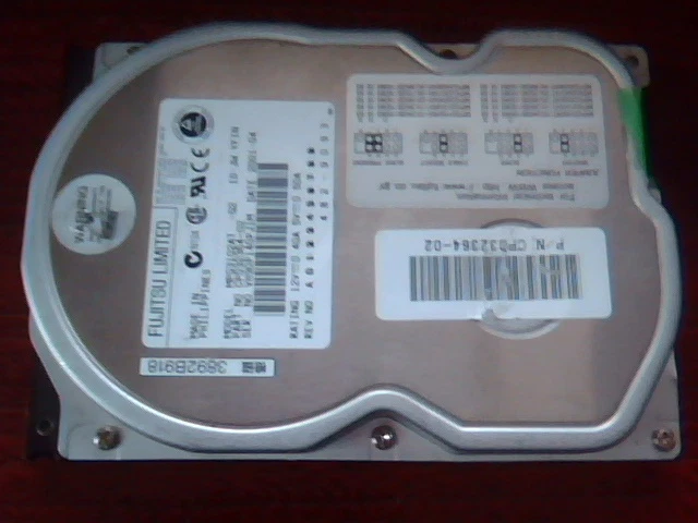 Hard Drive Fujitsu Limited CP032364-02 HDD MPG3102AT YFIN 482-9093 482-9093 - image 3