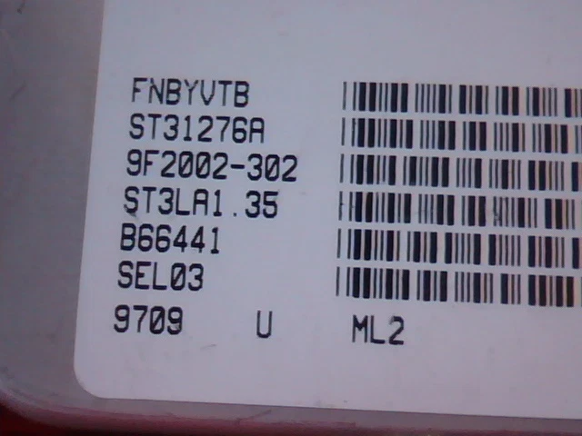 Hard Disk Drive Seagate Medalist ST31276A 9F2002302 ST3LA1.35 - image 2