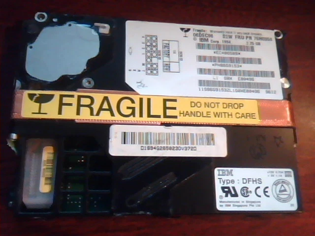 Hard Disk Drive IBM DFHS 76H0958 EC486509 HDD 06DEC96 SCSI 50-pin - image 5