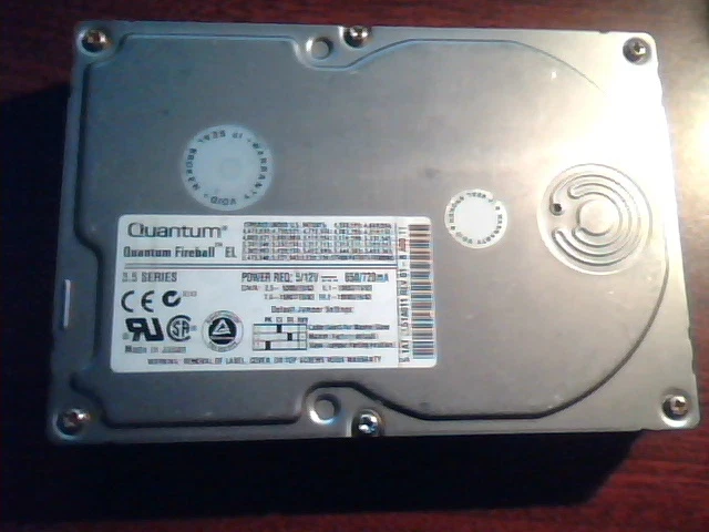 Hard Disk Drive Quantum Fireball EL 5.1AT EL51A011 Rev 01-B A08.11 PFZXX EL4 - image 3
