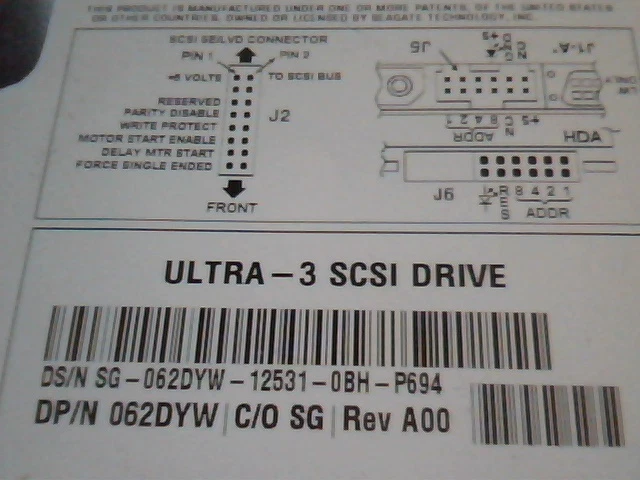 Hard Drive SCSI Disk Seagate Cheetah ST336704LC 9N7006-069 A-01-0120-6 E145123 - image 3