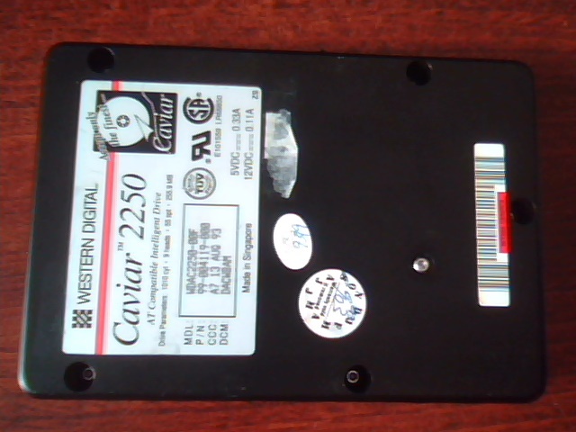 Hard Drive Western Digital Caviar 2250 99-004119-000 WDAC2250-00F DACWBAM