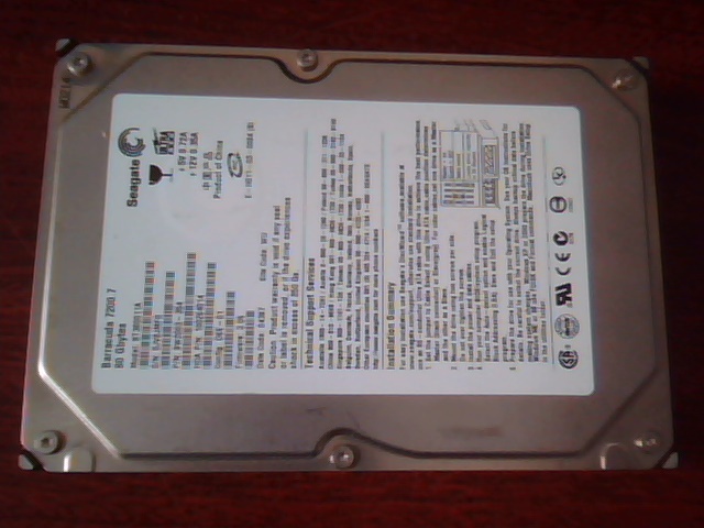 Hard Drive IDE Seagate Barracuda ST380011A 9W2003-354 80GB 100264014 3.06 - image 3