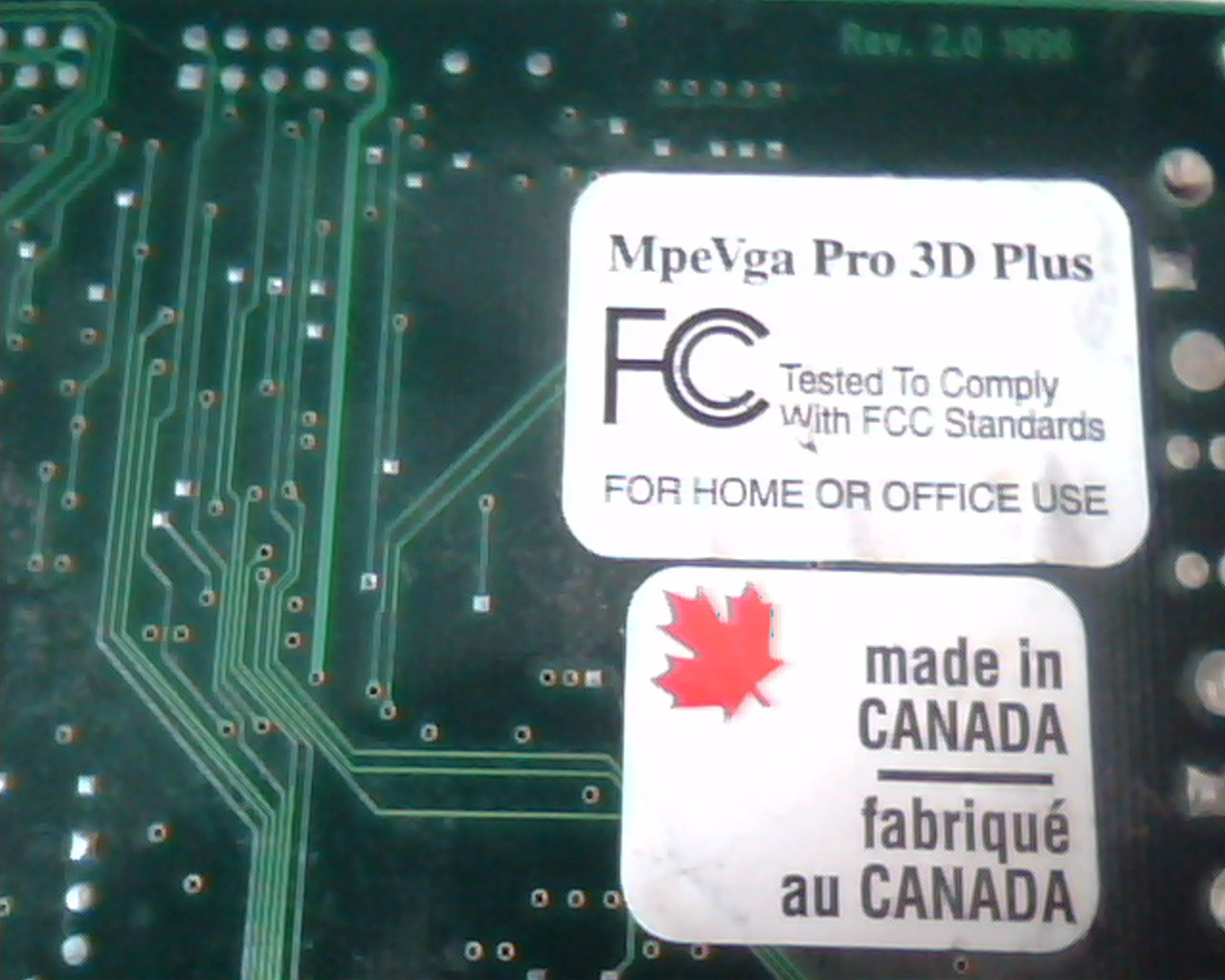 PCI Video card S3 ViRGE/DX MpeVga Pro 3D Plus 1997 ATL PRODX-2M-23 VGA - image 5