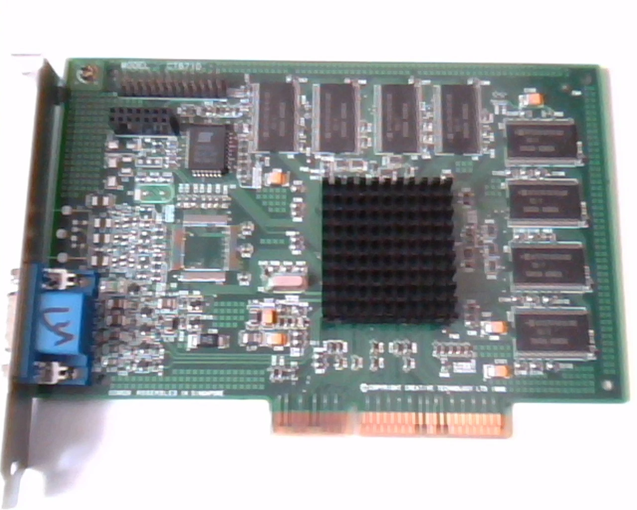 AGP card Creative Labs Model CT6710 VGA