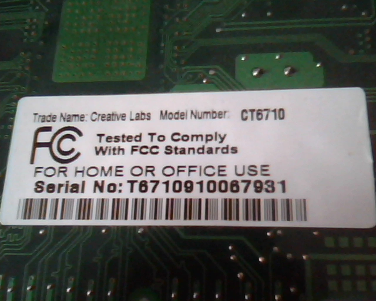 AGP card Creative Labs Model CT6710 VGA - image 5