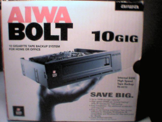 AIWA BOLT TD-A10 10GB Internal Tape Drive Data Streamer IDE EIDE ATA - image 2