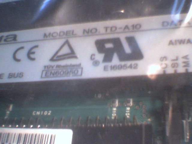 AIWA BOLT TD-A10 10GB Internal Tape Drive Data Streamer IDE EIDE ATA - image 9