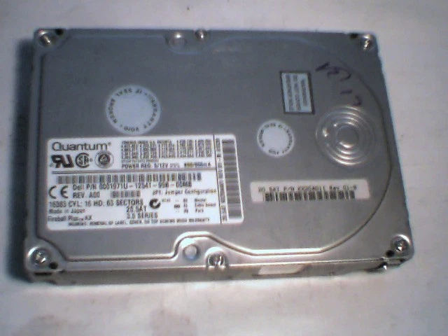 Hard Drive IDE Quantum Fireball Plus KX 20.5AT 01971U KX20A461 KX20A011 Rev 01-B