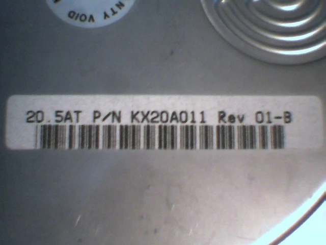 Hard Drive IDE Quantum Fireball Plus KX 20.5AT 01971U KX20A461 KX20A011 Rev 01-B - image 5