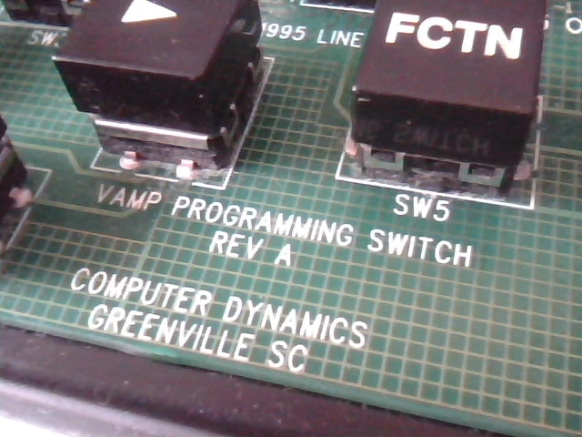 VAMP Programming Switch Computer Dynamics Flat Panel - image 2