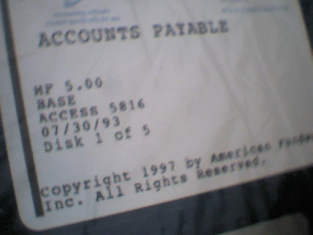 Bulk pile of Vintage Fundware Accounting Software 1994 1997 - image 2