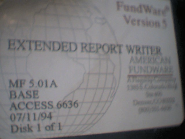 Bulk pile of Vintage Fundware Accounting Software 1994 1997 - image 4