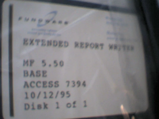 Bulk pile of Vintage Fundware Accounting Software 1994 1997 - image 6