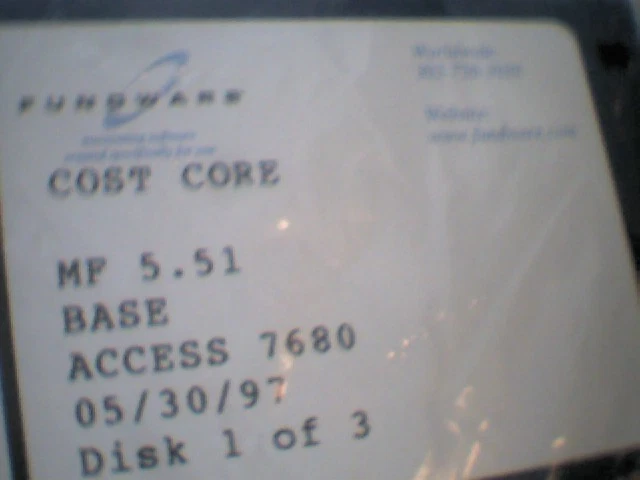 Bulk pile of Vintage Fundware Accounting Software 1994 1997 - image 9