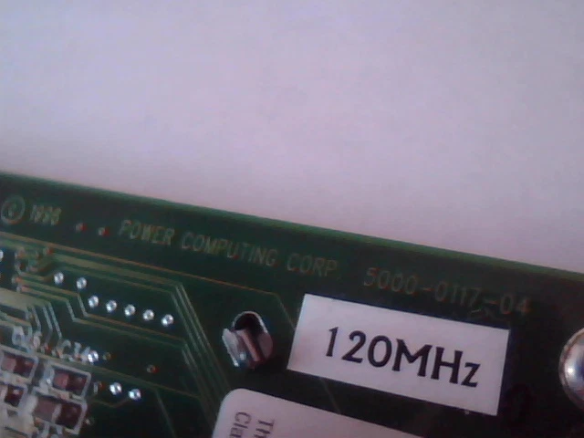 PowerMac Accelerator PowerPC Power Computing 604 120MHz BGA 5000-0117-04 - image 6