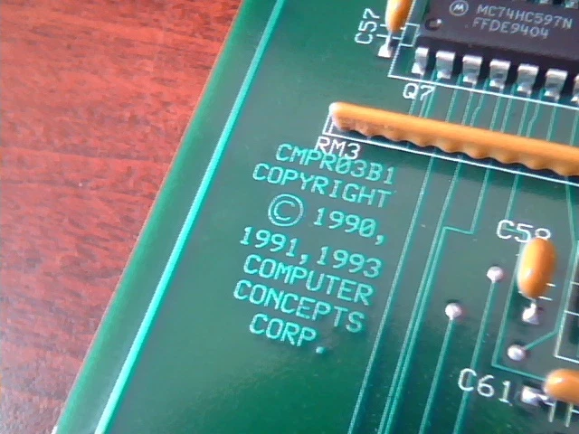 Computer Concepts DCS ISA Card 1001-01A CMPR03B1 - image 6