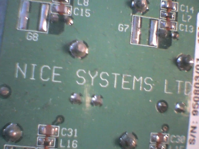 Nice Systems BNC Board 503A0568-1A w/ 16 BNC connector to 37-pin D-sub - image 5