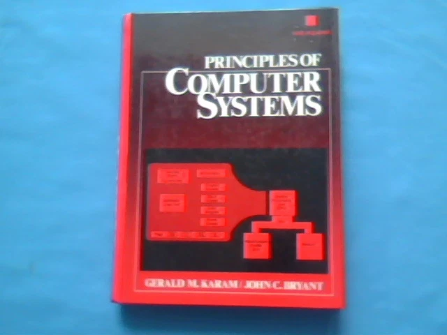 Book Principles of Computer Systems Karam Bryant New with Sealed floppy