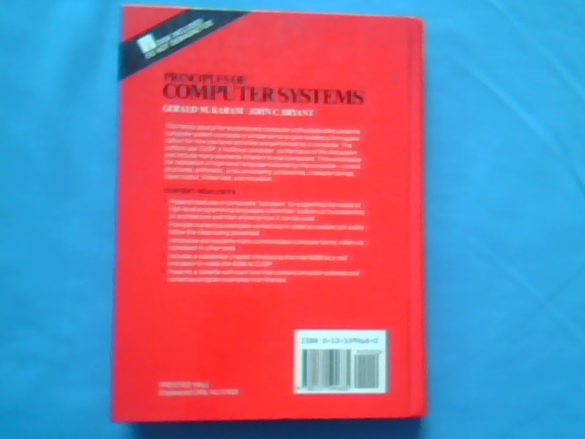Book Principles of Computer Systems Karam Bryant New with Sealed floppy - image 2