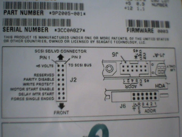 Hard Drive SCSI Seagate Cheetah ST318451LW 18GB 15K 68-pin 9P2005-001 Ultra160 - image 5