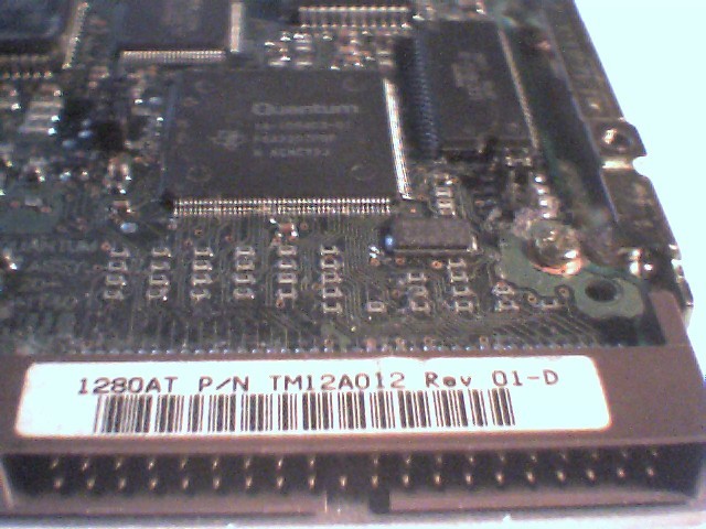 Hard Drive Disk HDD IDE Quantum Fireball TM 1280AT 1.2GB TM12A012 01-D - image 3