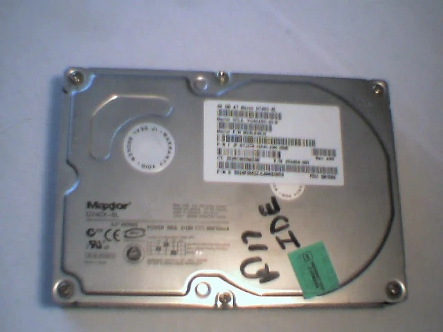 Hard Drive Disk HDD IDE Maxtor D740X-6L 40GB 253454-001 19K1568 - image 2